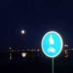 Månen vid Värmlandskajen