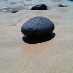 Sten vid havet